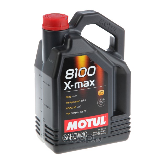 MOTUL 8100 X-Max 0w40 4л Моторное масло синт.